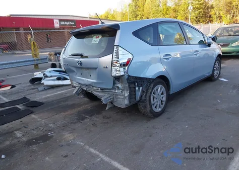 2014 Toyota Prius V Two из США, поврежденный, VIN JTDZN3EU2E3321338